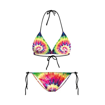 Cheky - Bikini 2023 Plavky Mujer Sexy Set Swimsuit biquini Skull Printed Women Bra Swimwear Green Bathing Suit Bikinis Y03002