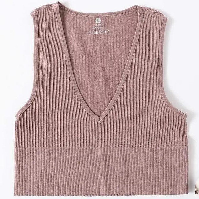 Cheky - Chic Sexy Camisole Women Tank Crop Top Female Vest