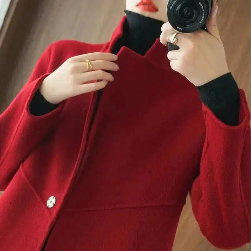 Cheky - High-end Double-sided Woolen Wool Coat