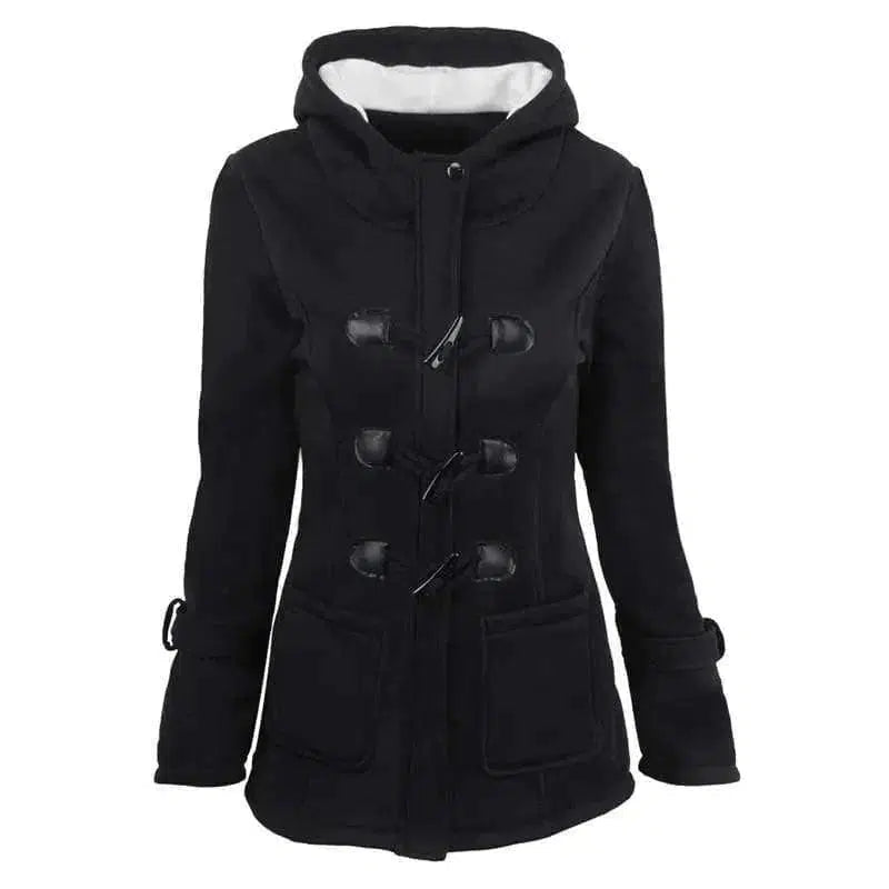 Cheky - Horn buckle coat female