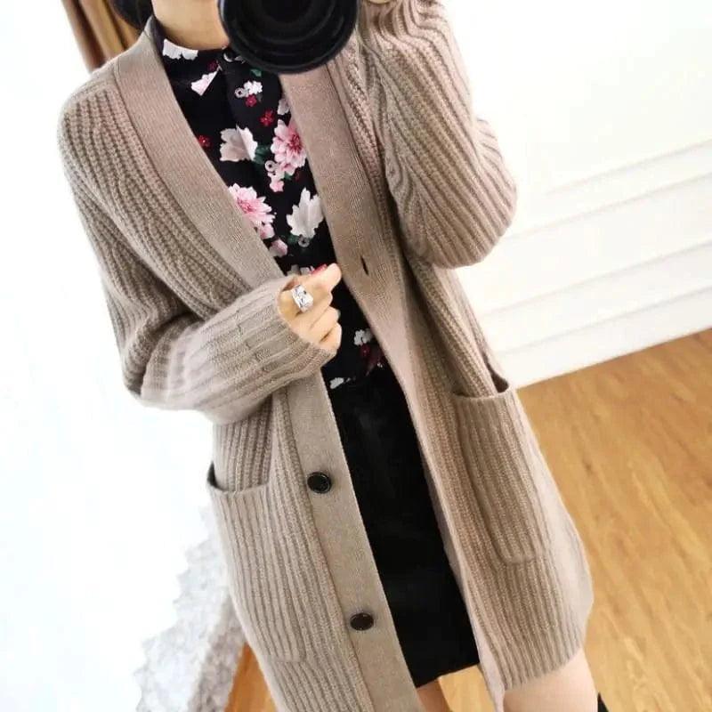 Cheky - Knitted sweater coat