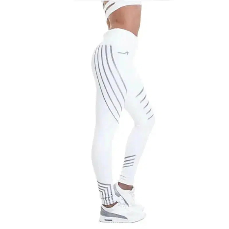 Cheky - Reflective Sport Yoga Pants