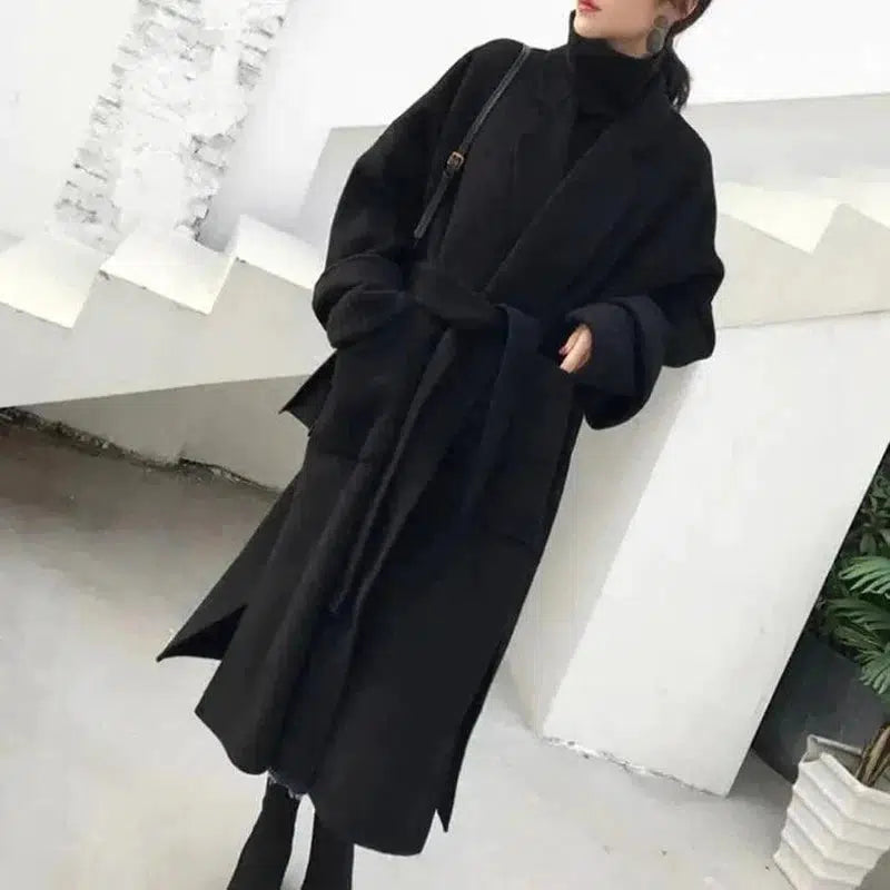 Cheky - Medium length woolen coat